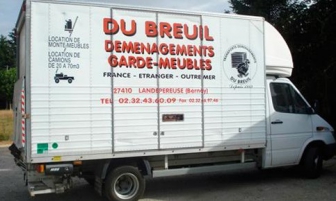 DÉMÉNAGEMENTS DU BREUIL, Professionnel du Déménagement dans l'Eure
