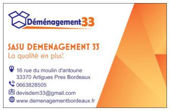 sasu demenagement 33, Professionnel du Déménagement en Gironde